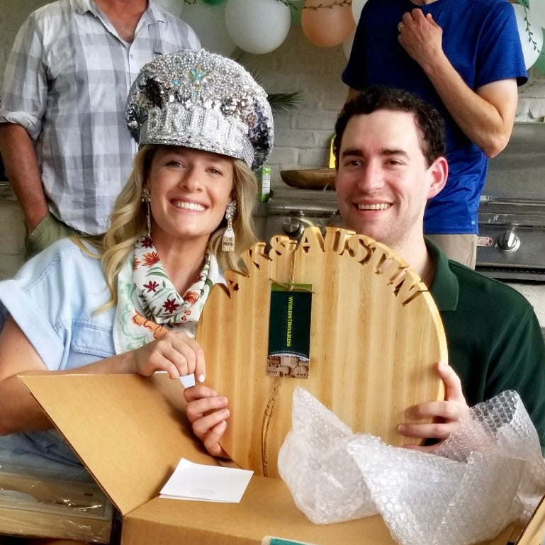 Personalized Cutting Board - Round - Words with Boards LLC