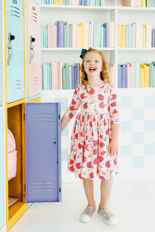 Star Student Pocket Twirl Dress - Mila & Rose ®