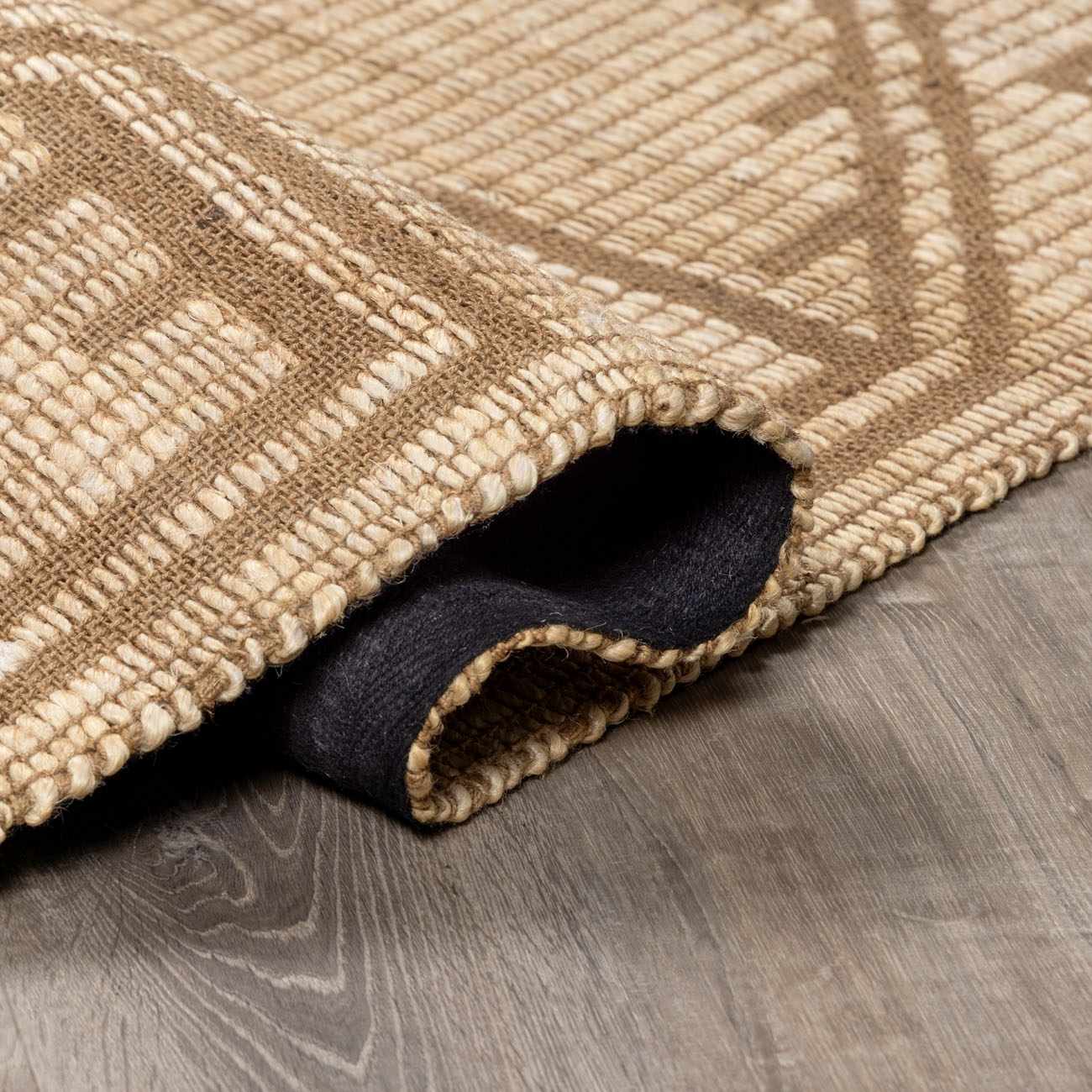 Tribal Brown Jute Rug - Boutique Rugs