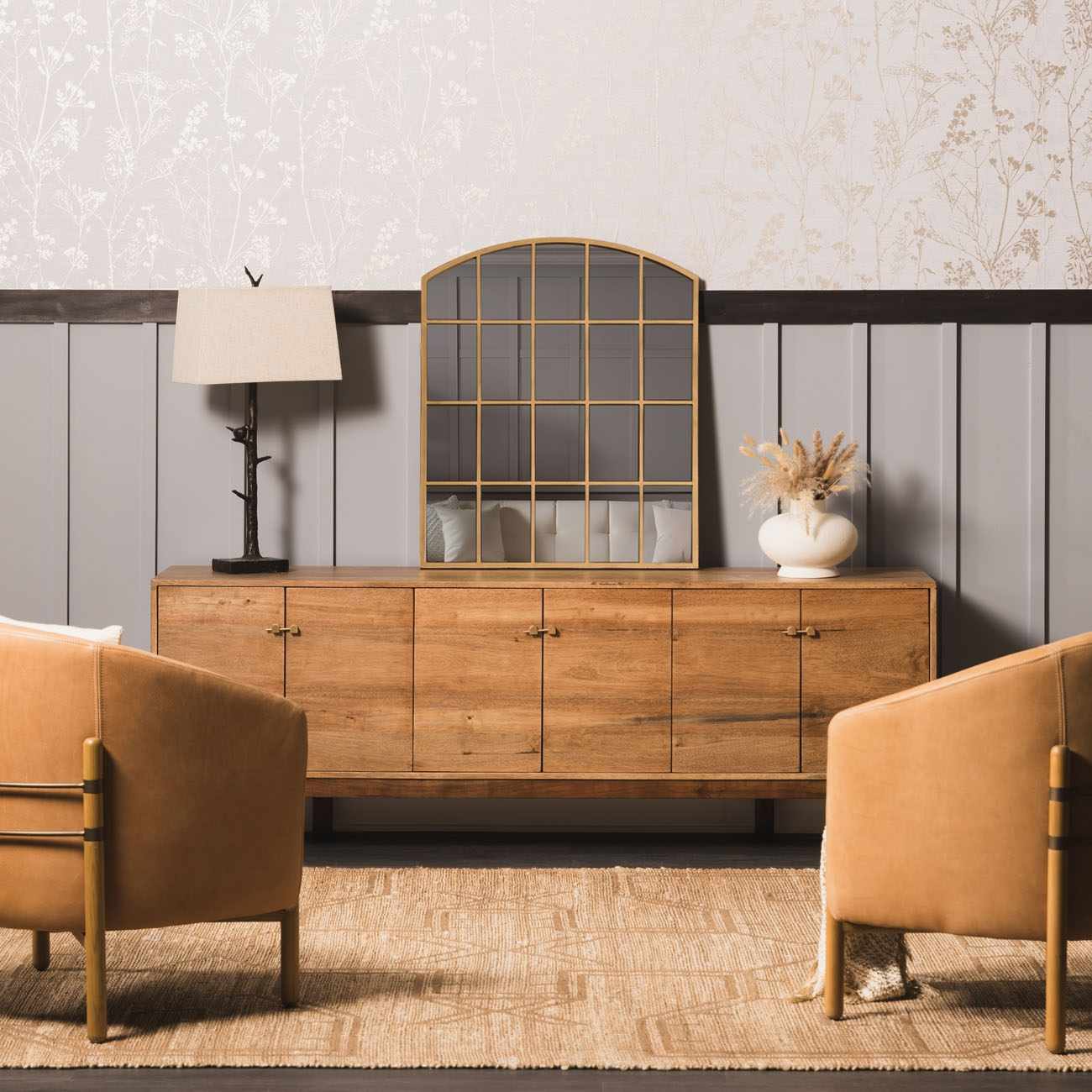 Tribal Brown Jute Rug - Boutique Rugs