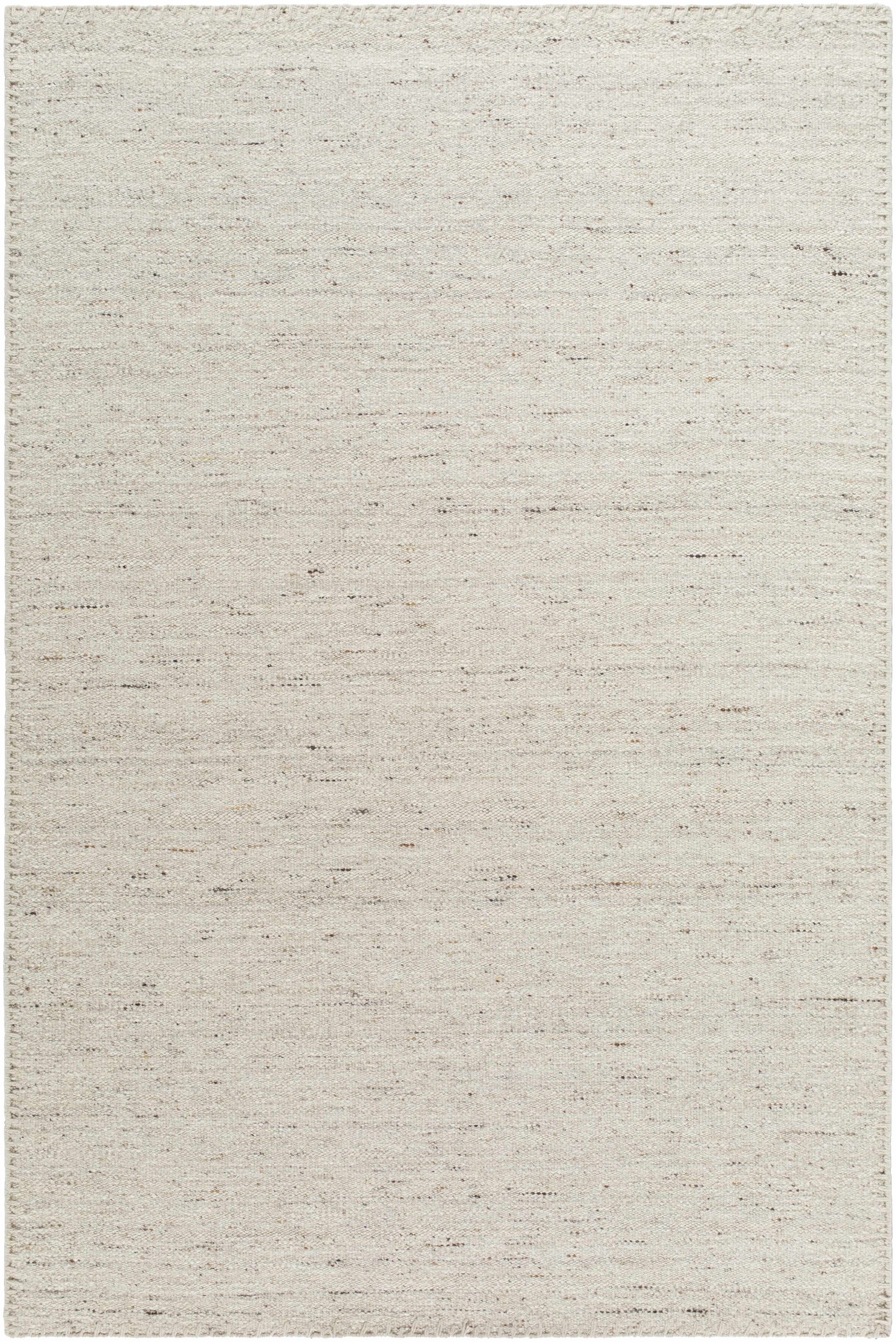 Beige Neutral Wool Area Rug - 6’ x 9’ Rectangle - Boutique Rugs