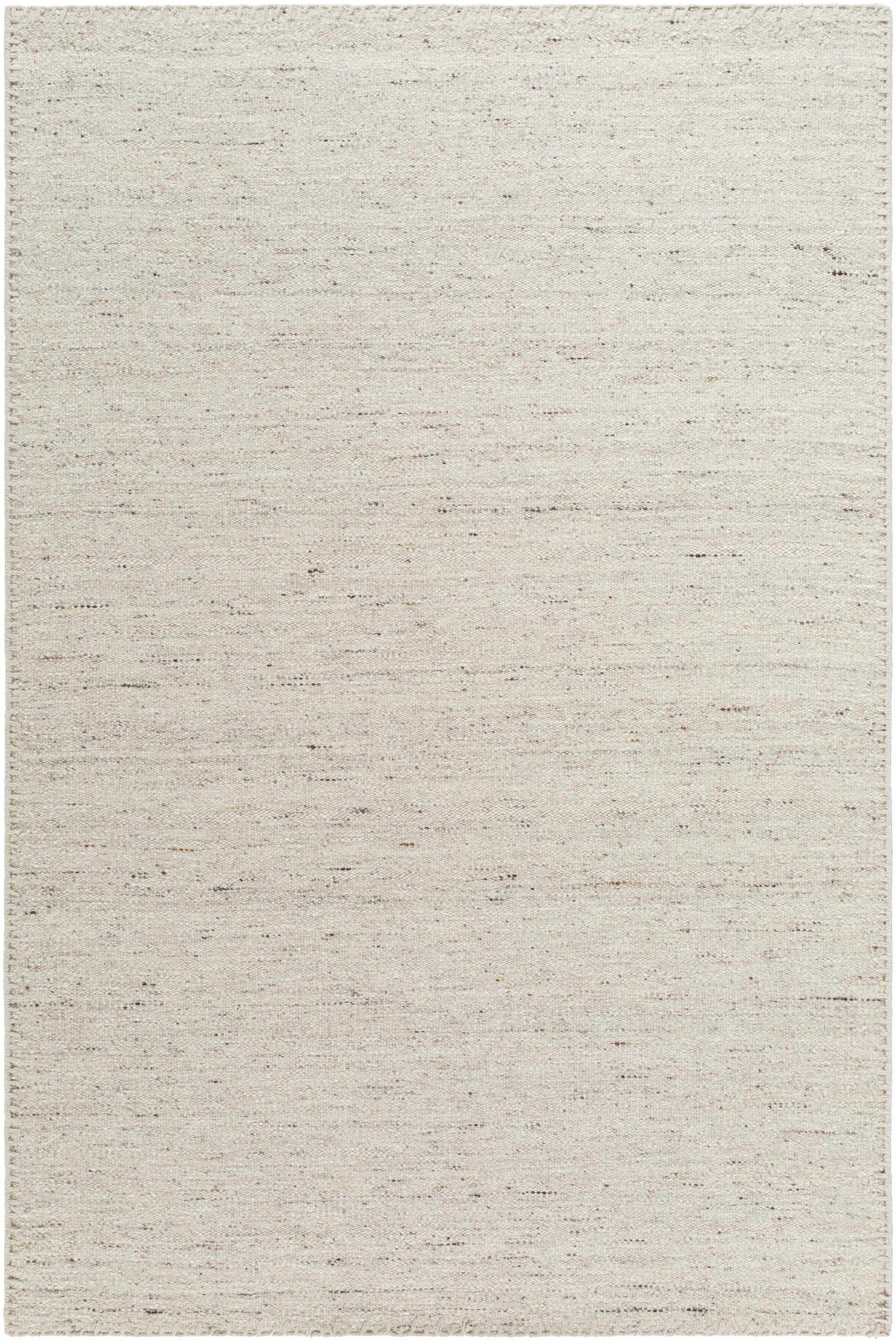Beige Neutral Wool Area Rug - 6’ x 9’ Rectangle - Boutique Rugs
