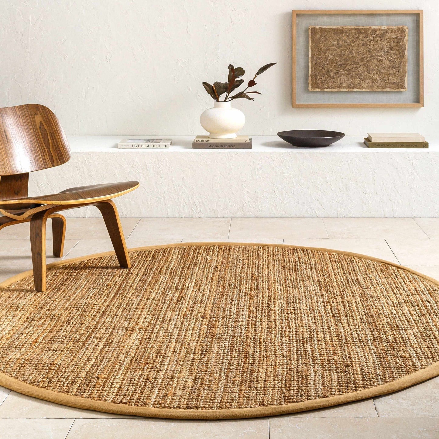 Calla Jute Tan Area Rug - Surya x Becki Owens - Boutique Rugs