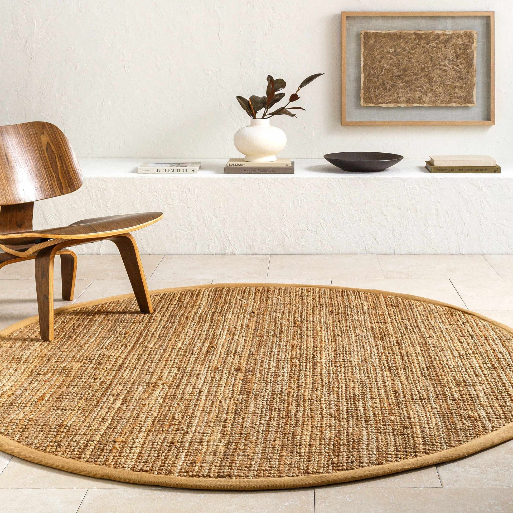 Calla Jute Tan Area Rug - Surya x Becki Owens - Boutique Rugs