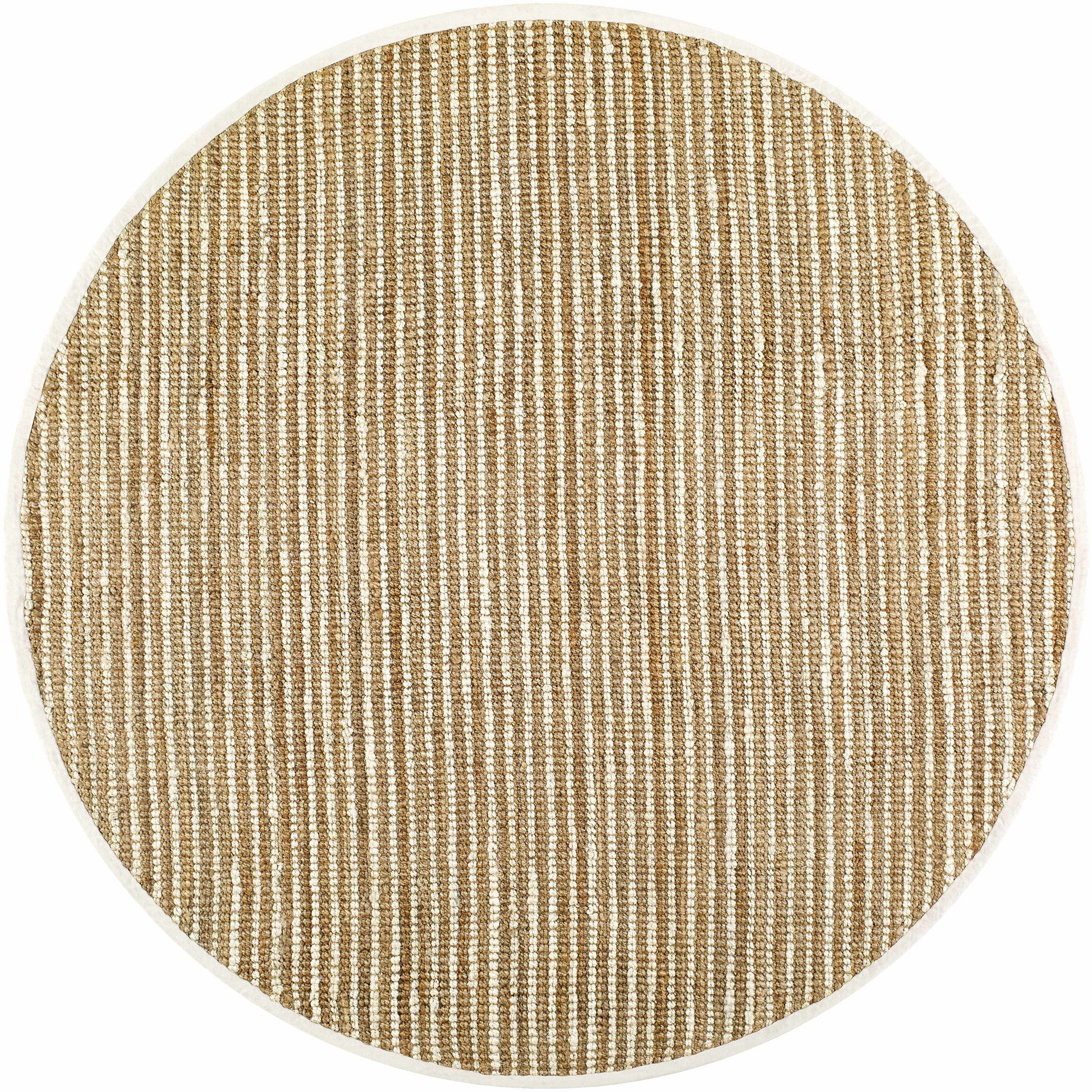 Ambel White Jute Rug - Boutique Rugs