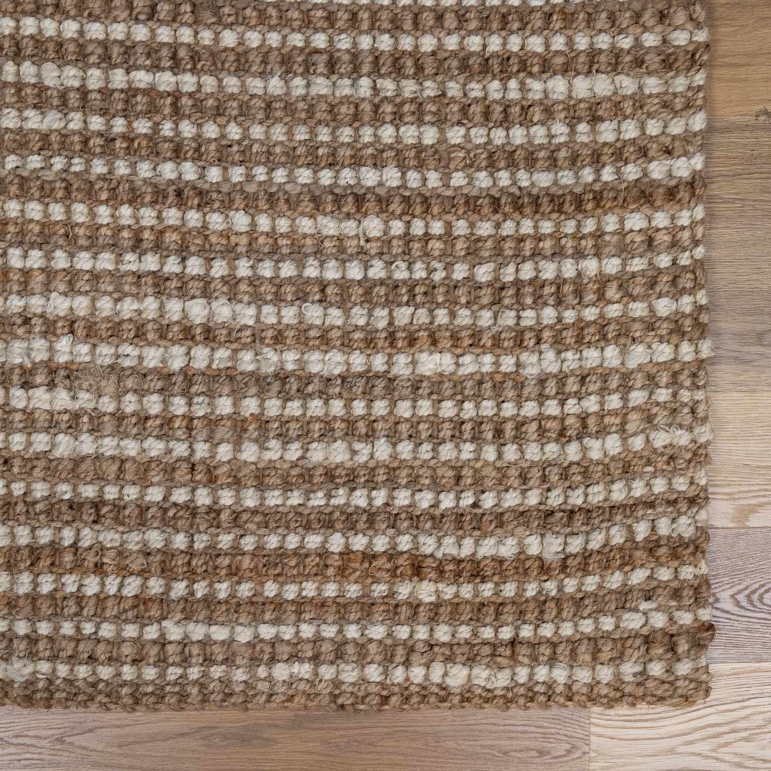 Ambel White Jute Rug - Boutique Rugs