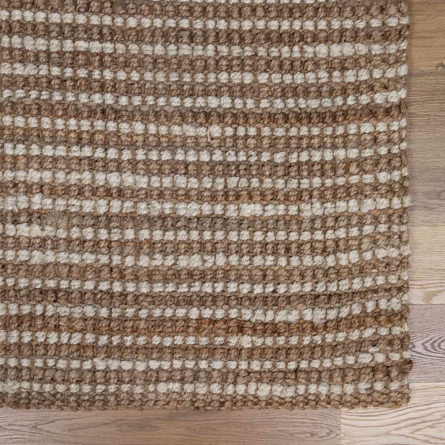 Ambel White Jute Rug