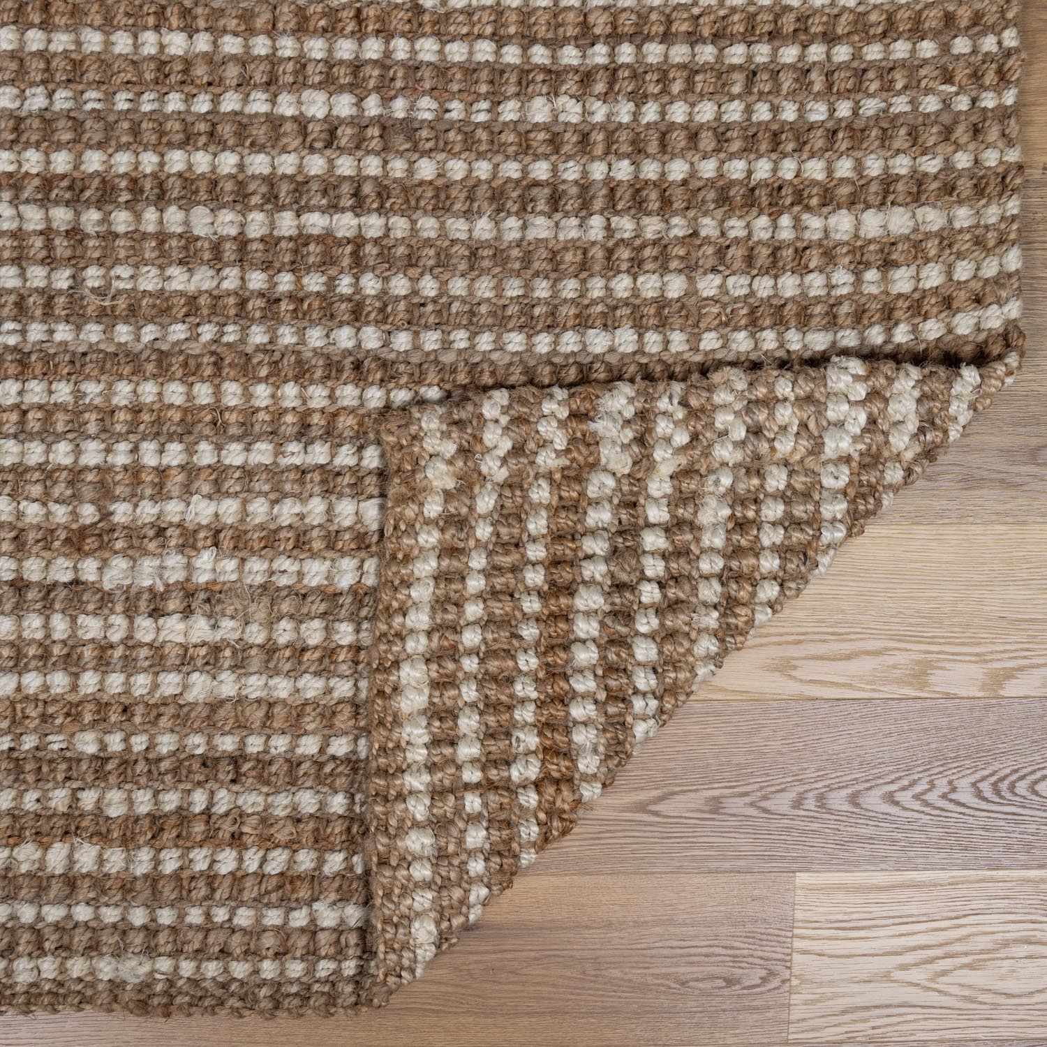 Ambel White Jute Rug - Boutique Rugs