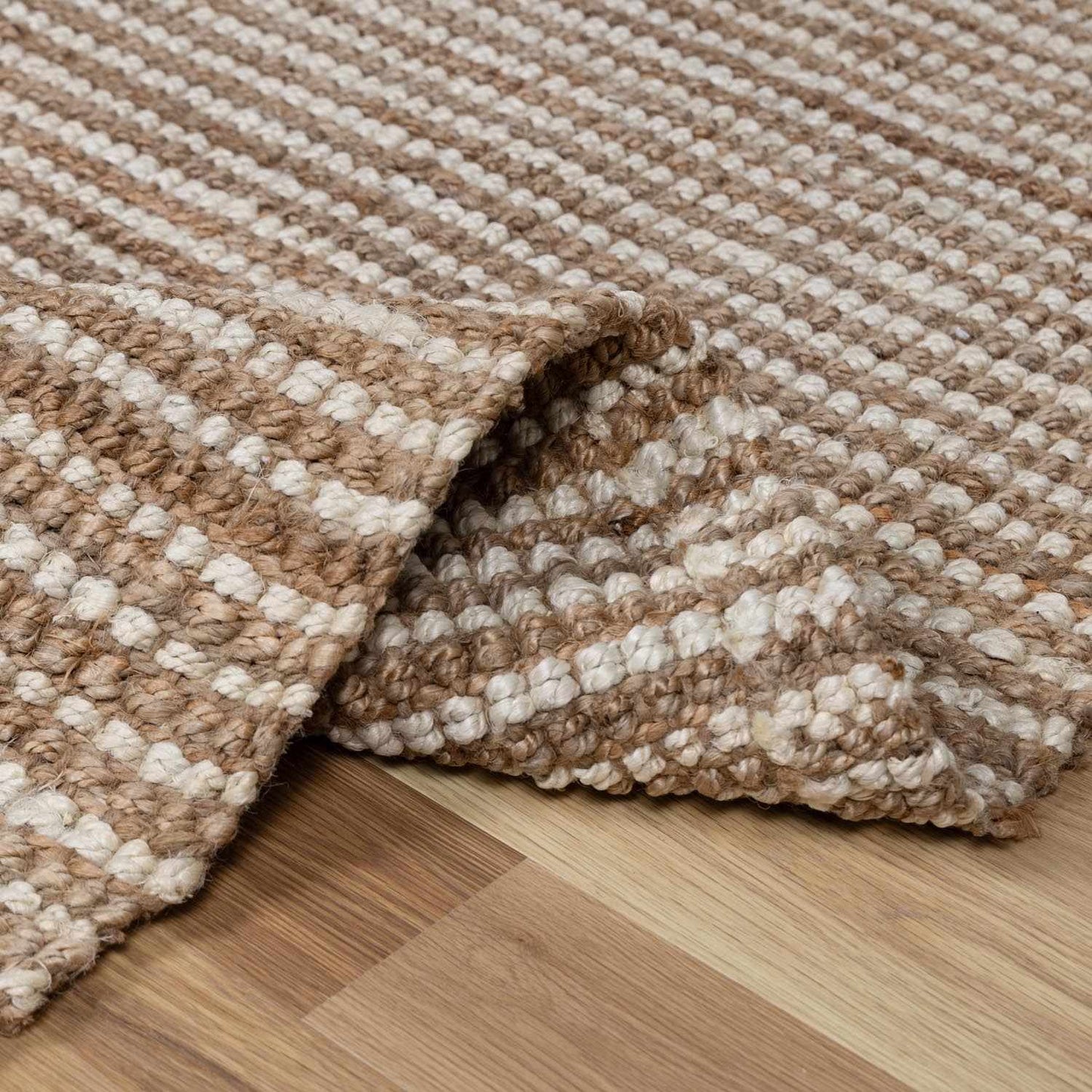 Ambel White Jute Rug - Boutique Rugs