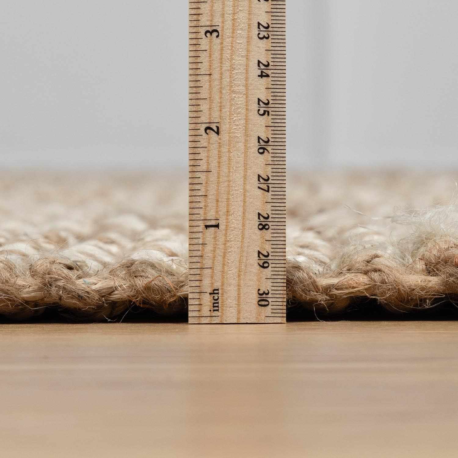 Ambel White Jute Rug - Boutique Rugs