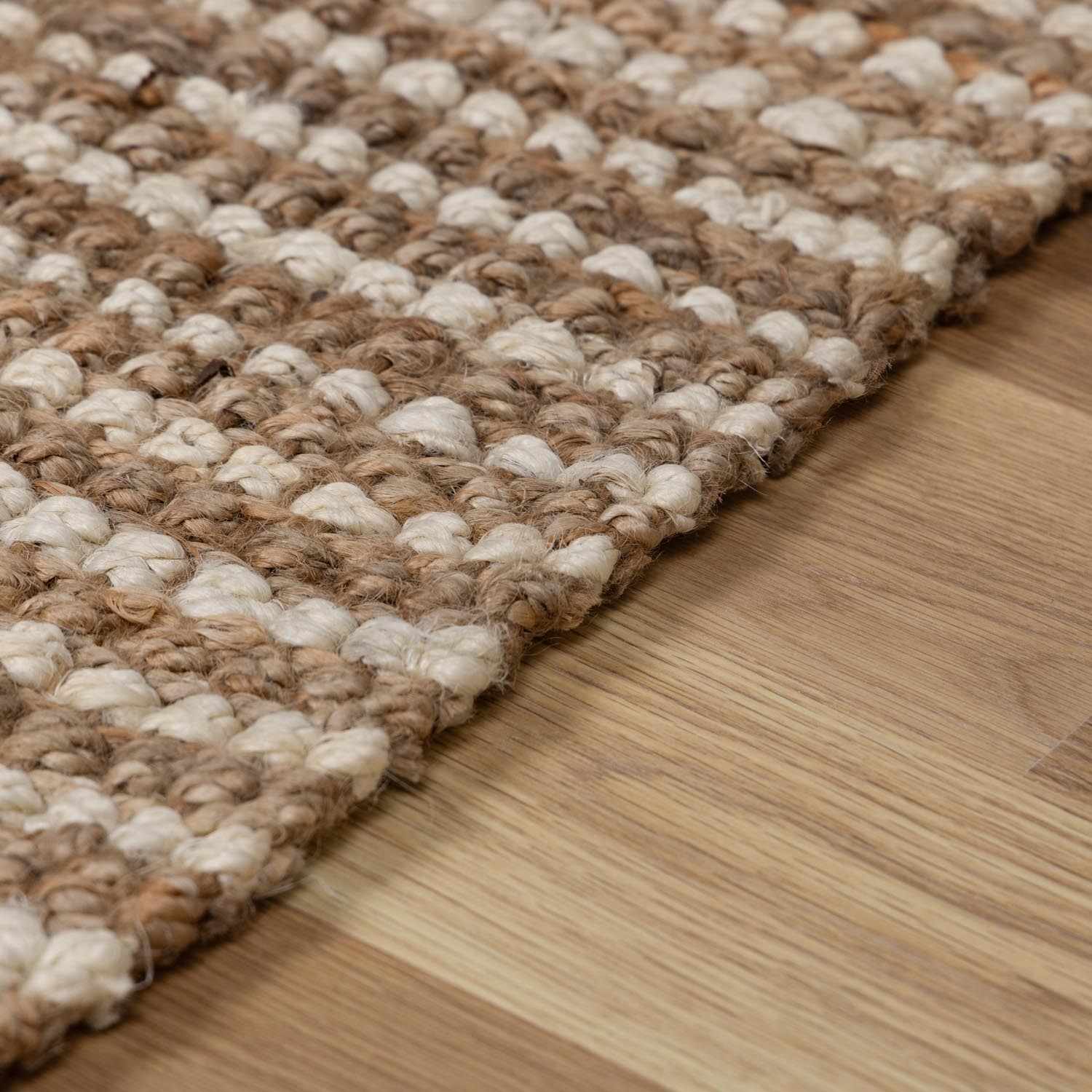 Ambel White Jute Rug - Boutique Rugs