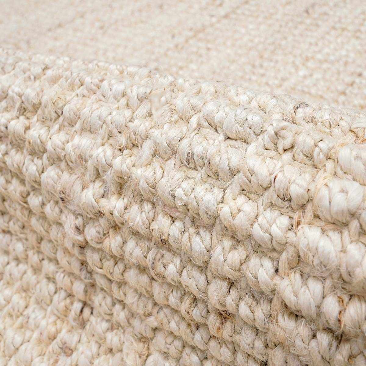 Senneterre Bleached Jute Rug - Boutique Rugs
