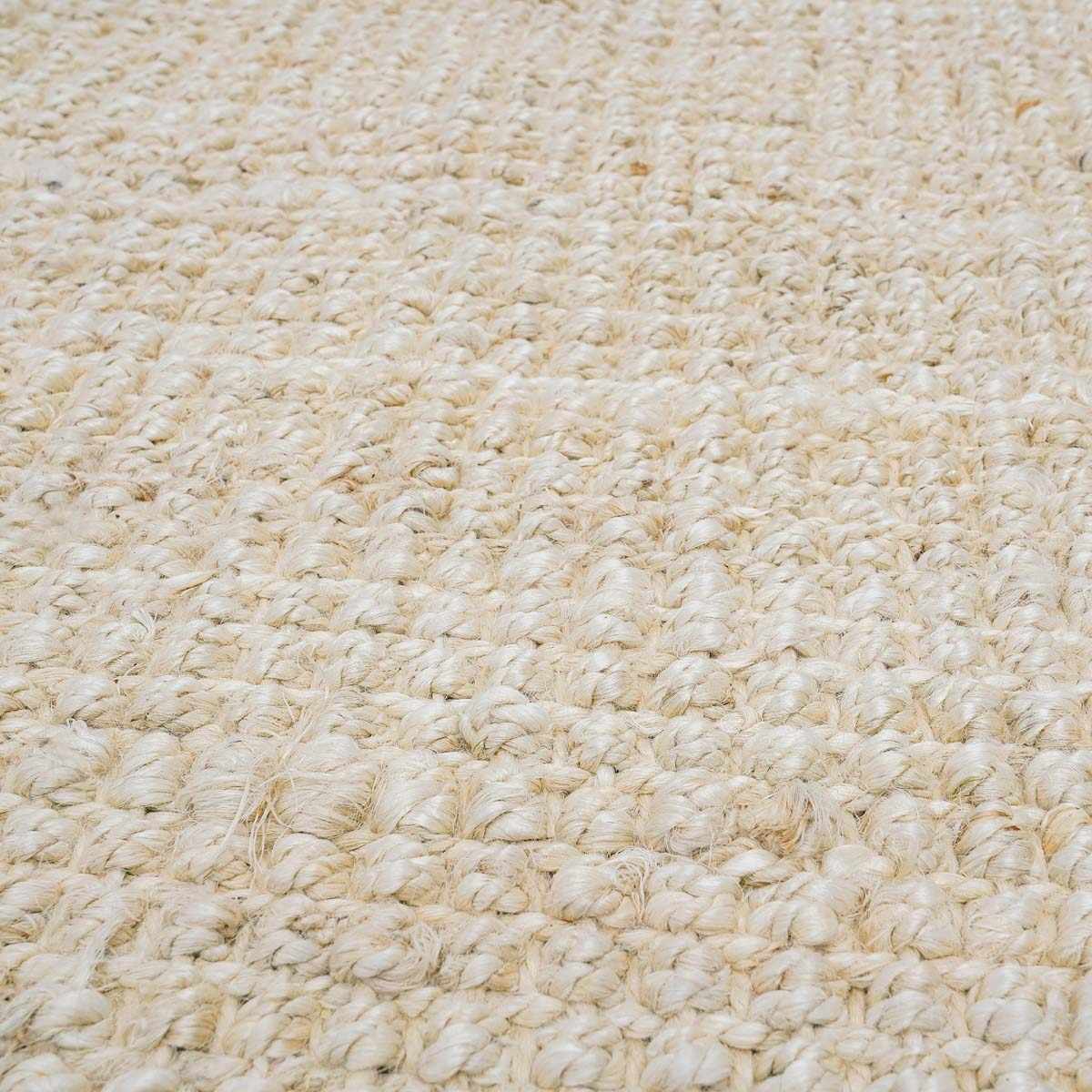 Senneterre Bleached Jute Rug - 2’ x 3’ Rectangle - Boutique Rugs
