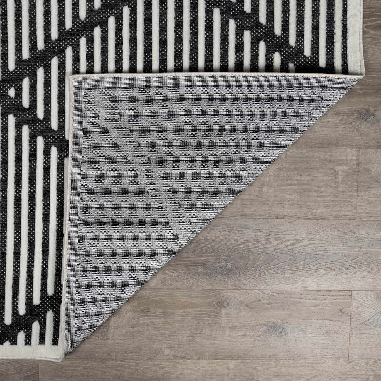 Anah Black Outdoor Rug - Boutique Rugs