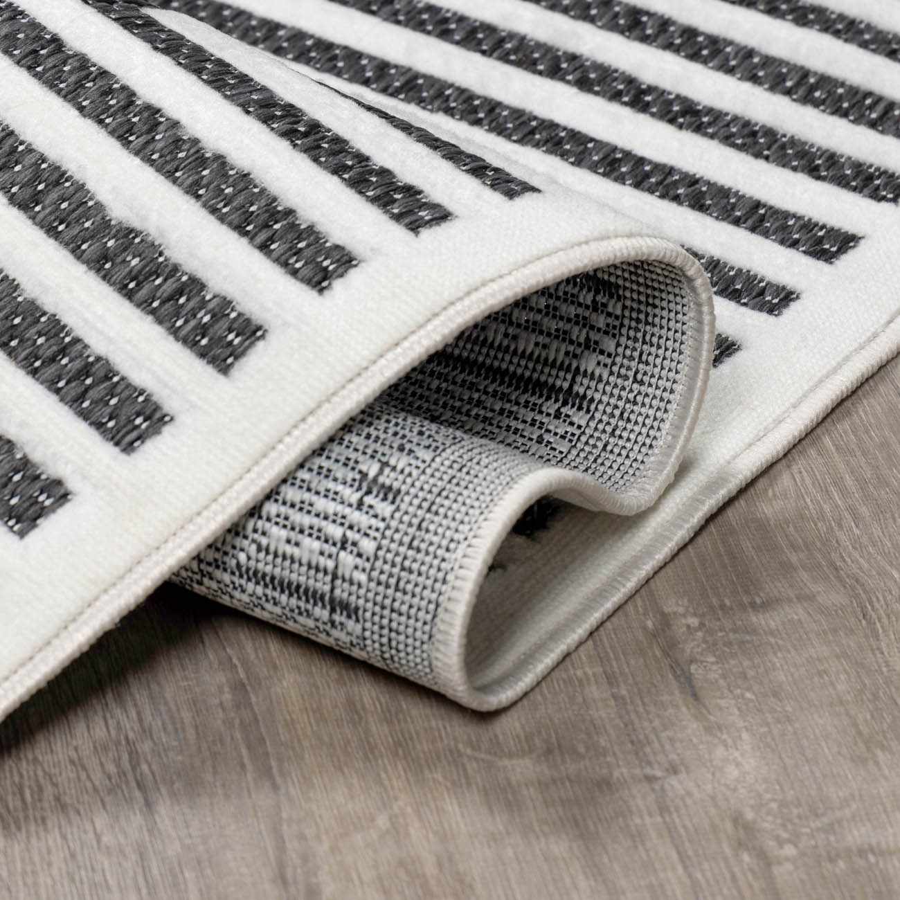 Anah Black Outdoor Rug - Boutique Rugs