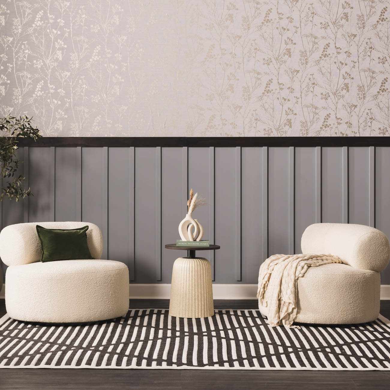 Anah Black Outdoor Rug - Boutique Rugs