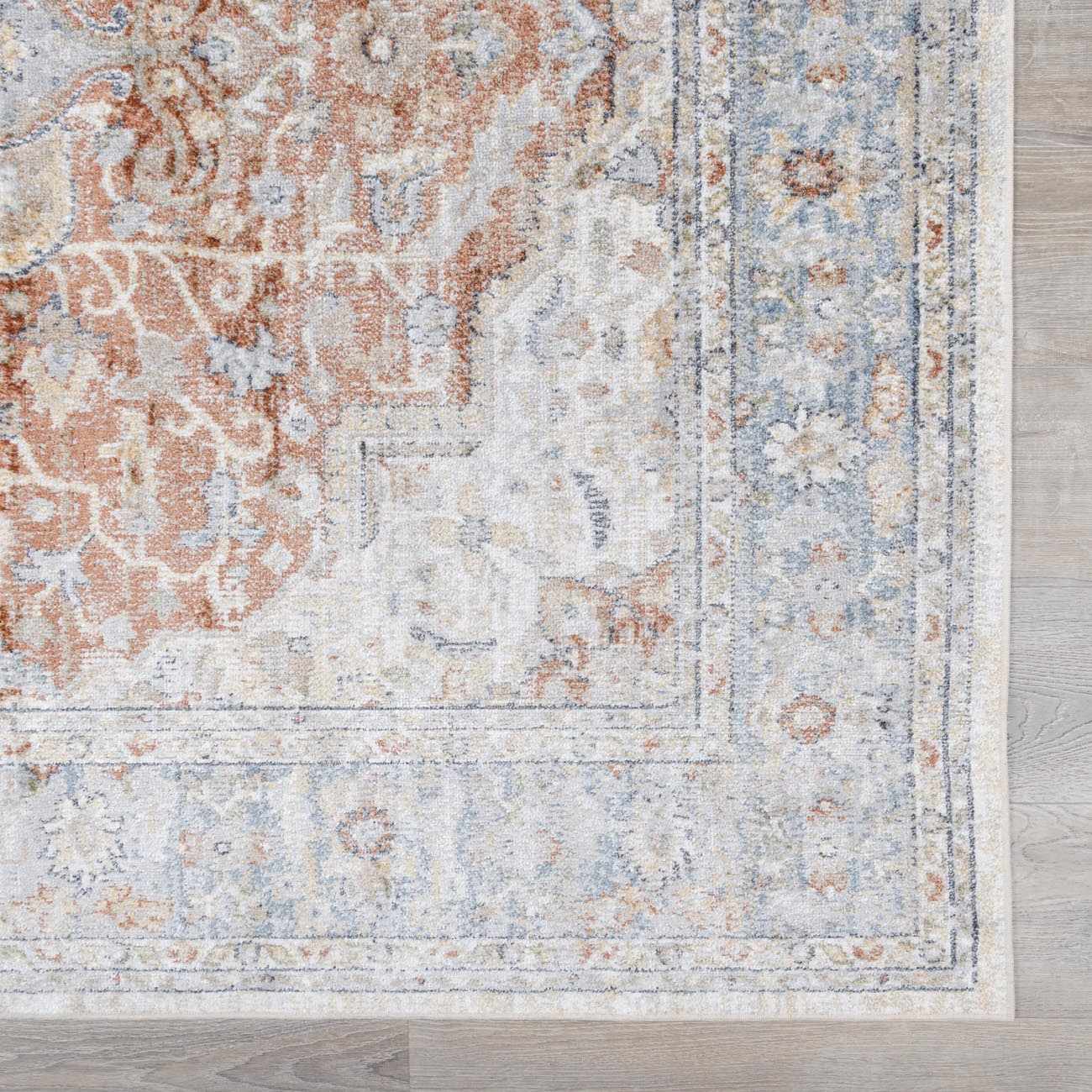 Emke Cream Washable Area Rug - Boutique Rugs