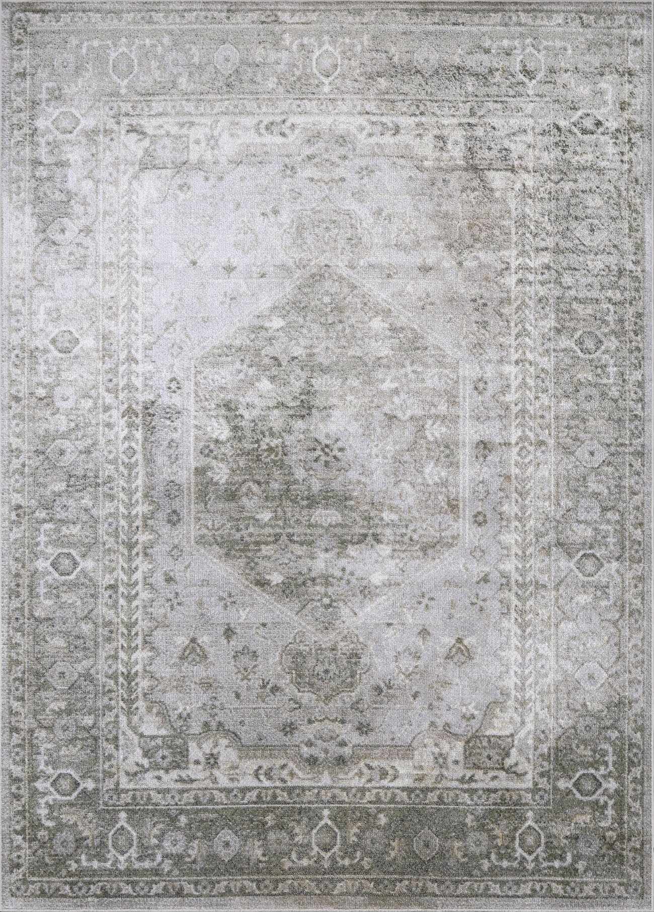 Gael Cream Washable Area Rug - Boutique Rugs