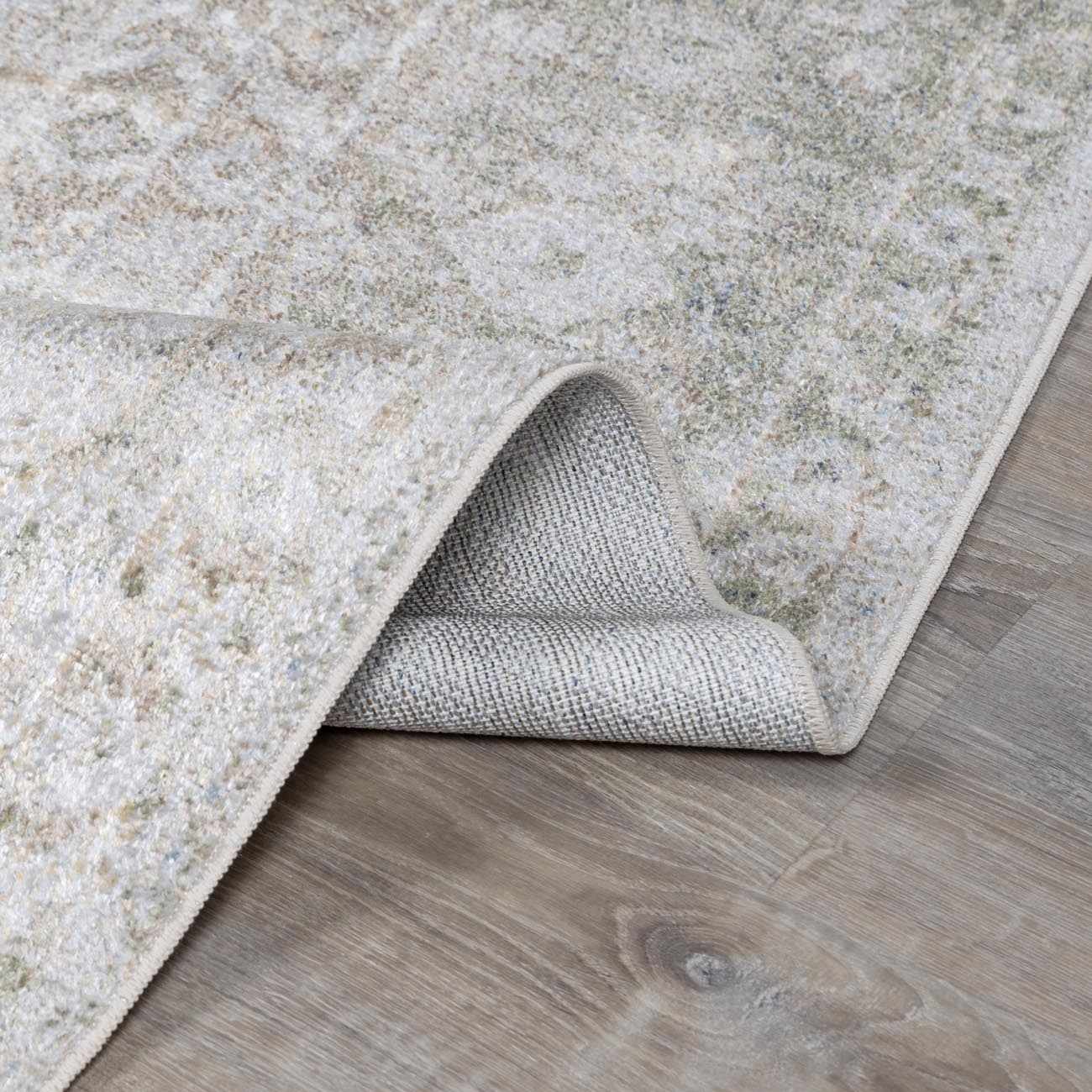 Gael Cream Washable Area Rug - Boutique Rugs