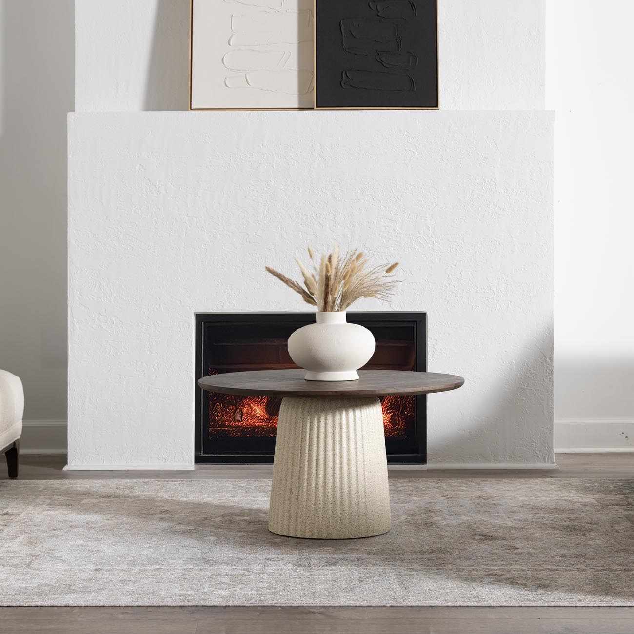 Gael Cream Washable Area Rug - Boutique Rugs