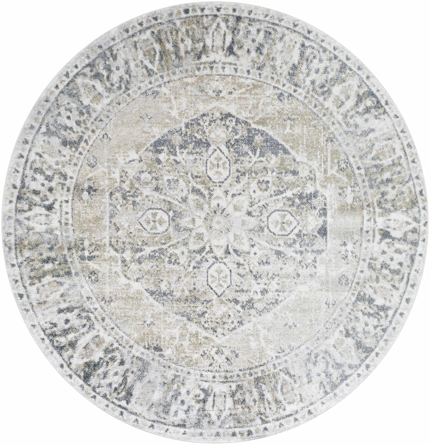 Rudo Beige Washable Area Rug - Boutique Rugs