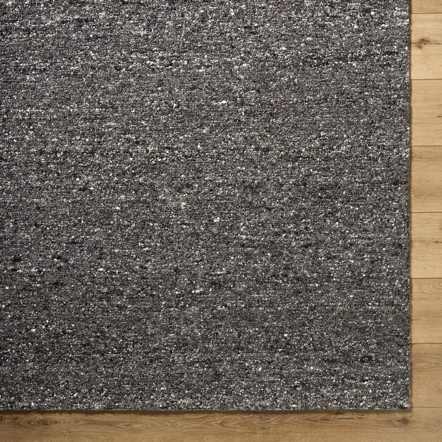 Black Wool Area Rug - Boutique Rugs