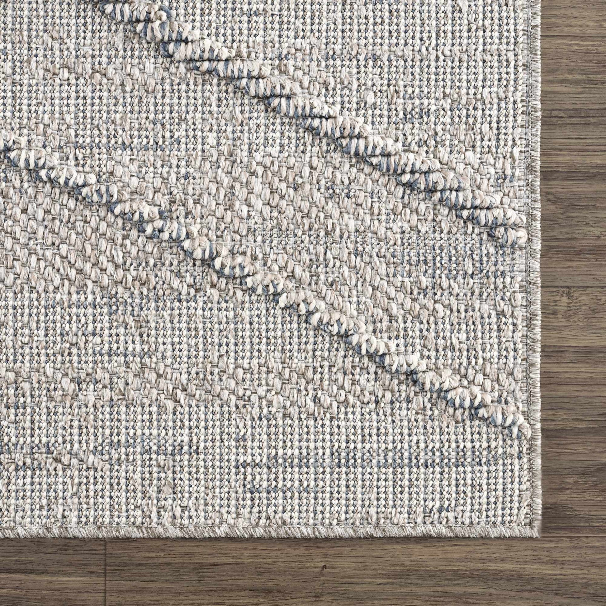 Baqer Taupe & Gray Textured Performance Rug - Clearance - Boutique Rugs