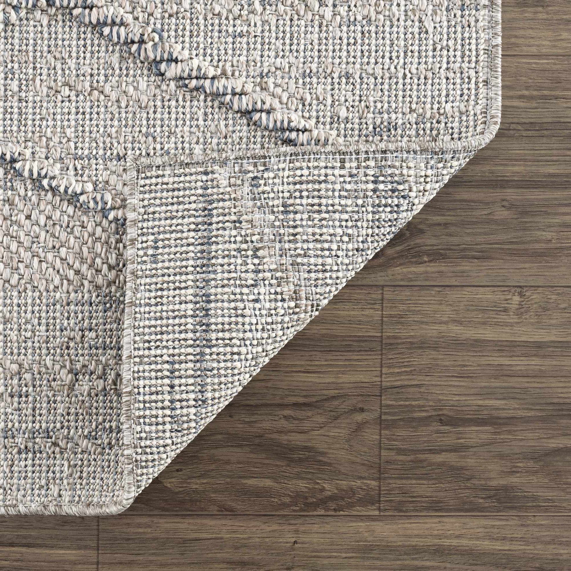Baqer Taupe & Gray Textured Performance Rug - Clearance - Boutique Rugs
