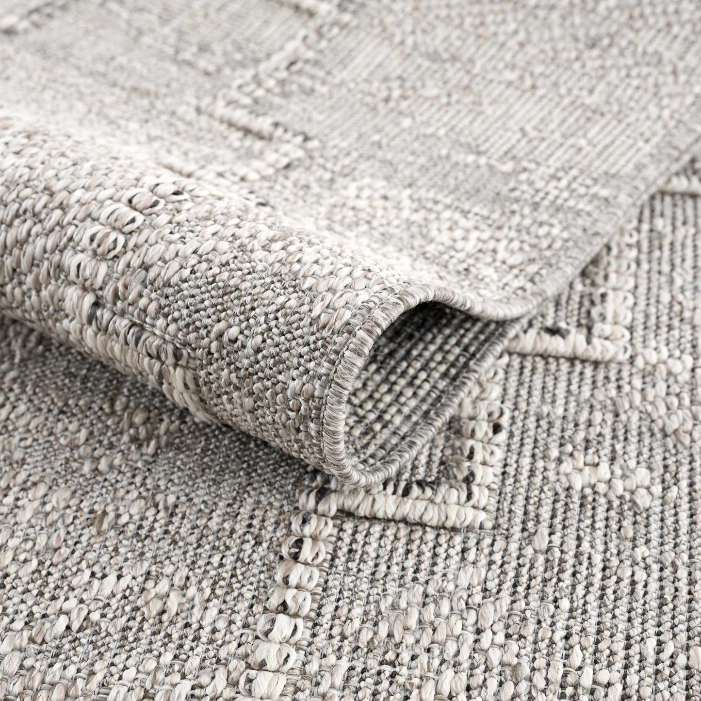 Butch Taupe Textured Performance Rug - Limited Edition