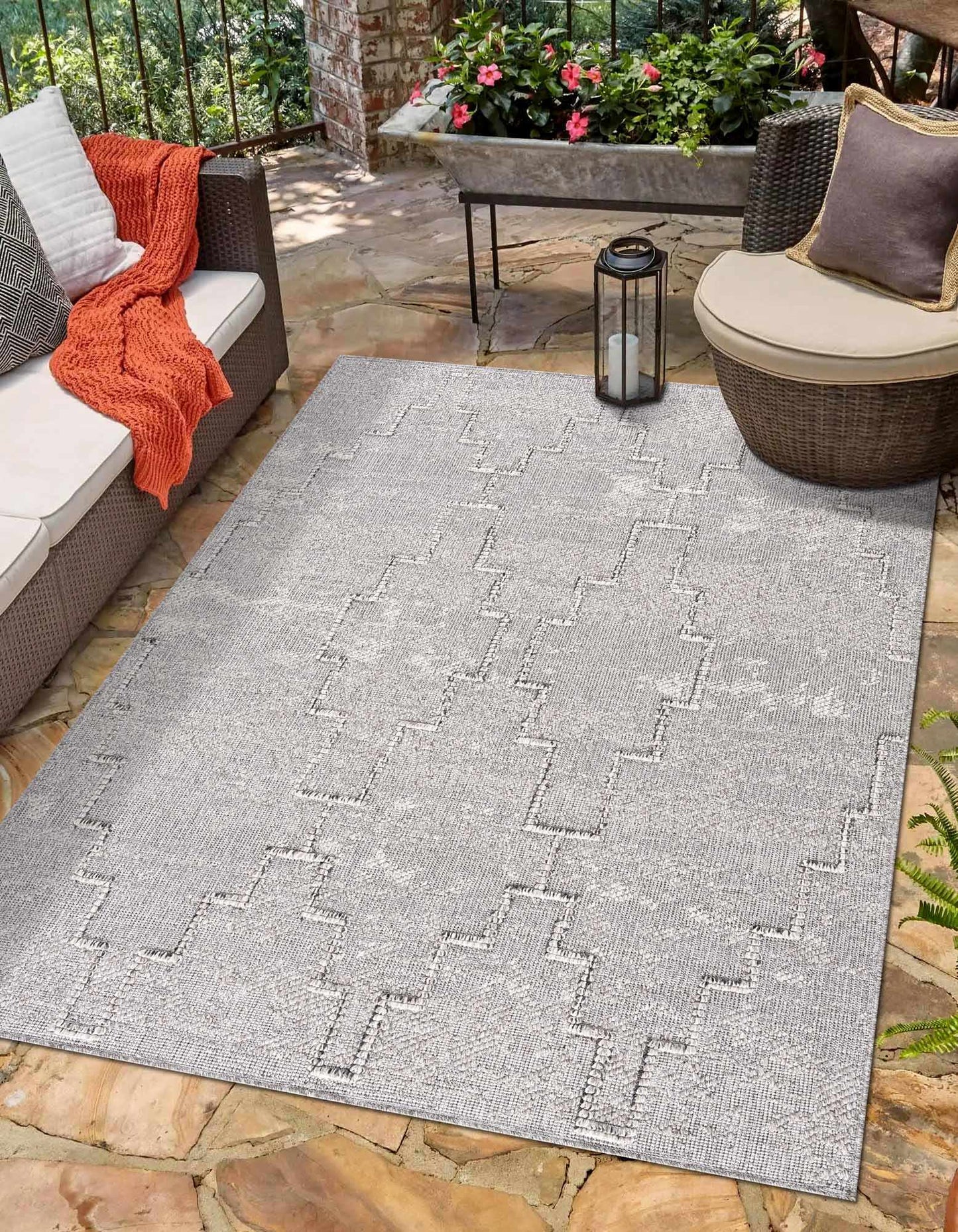 Butch Taupe Textured Performance Rug - Limited Edition