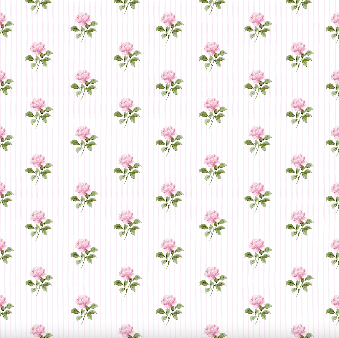Doris Wallpaper by Sarah Gross Design - Sample 1 foot by 1 foot / Pink - Loomwell Home Goods