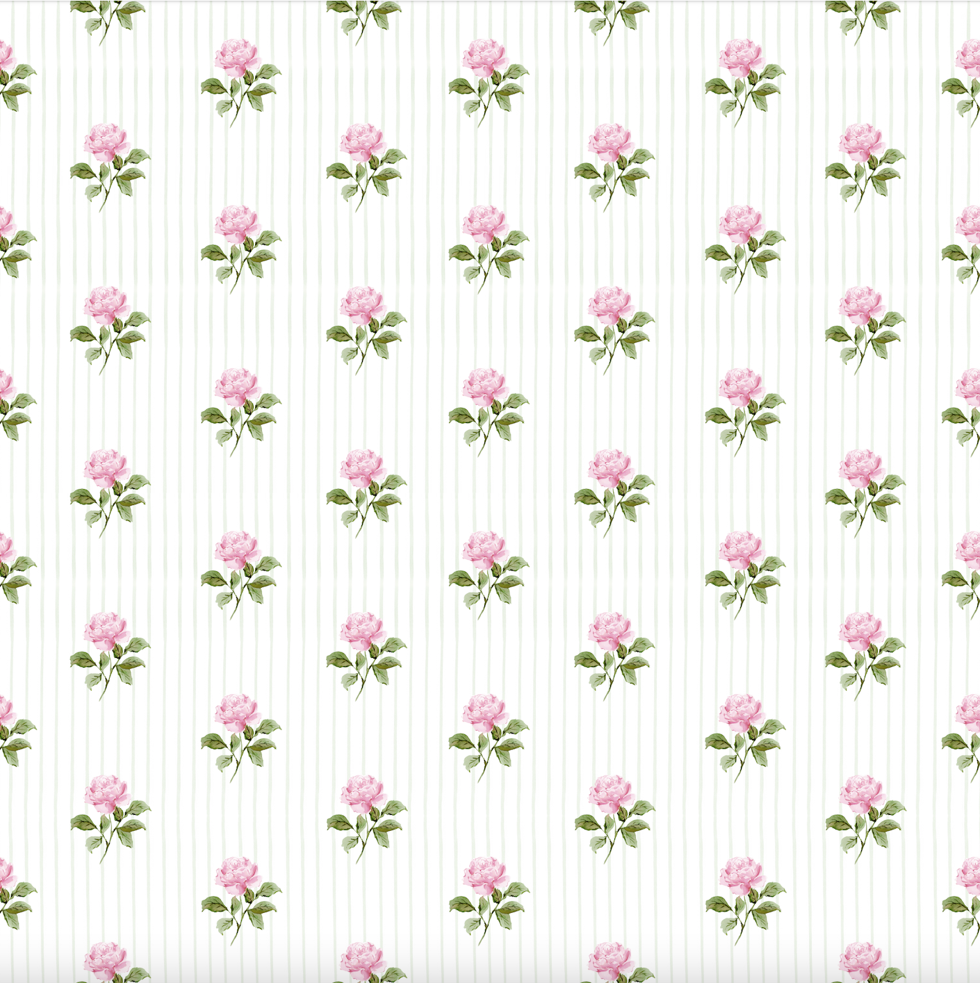 Doris Wallpaper by Sarah Gross Design - Sample 1 foot by 1 foot / Blue - Loomwell Home Goods