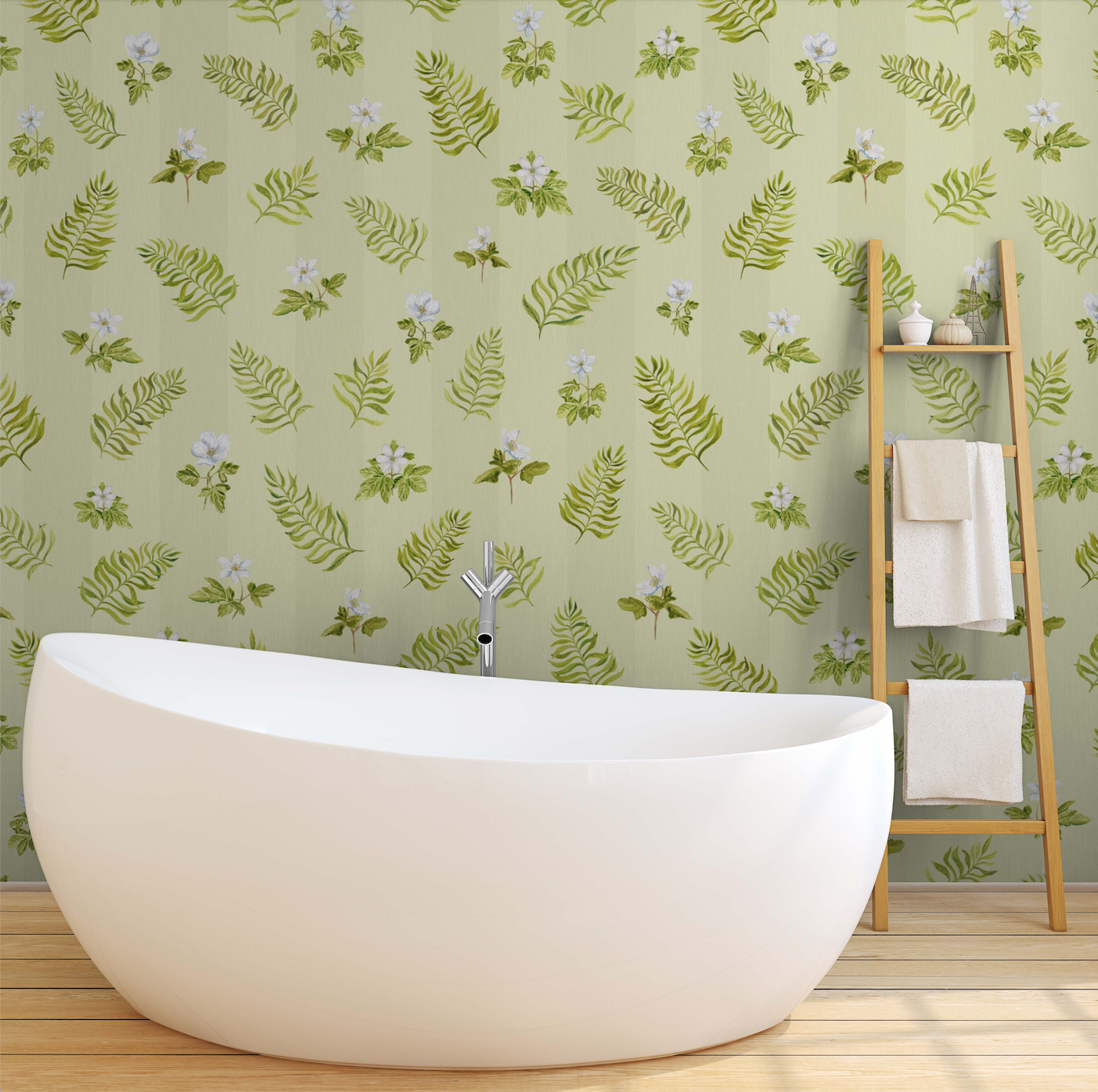 Lily Wallpaper by Ela Spurden - Loomwell Home Goods