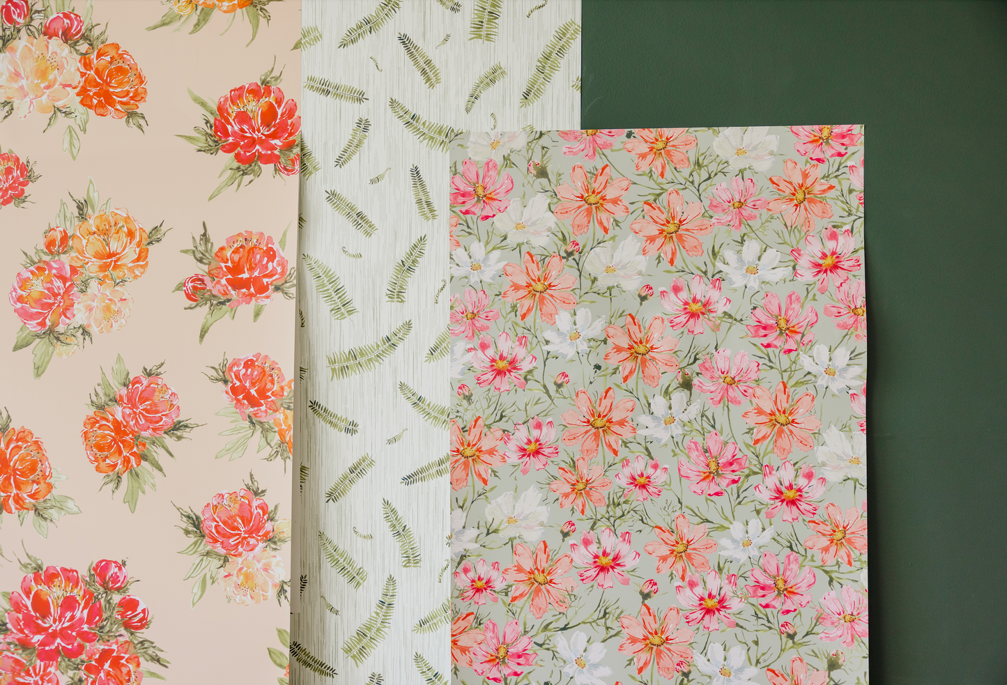 Zinnia Wallpaper by Ela Spurden