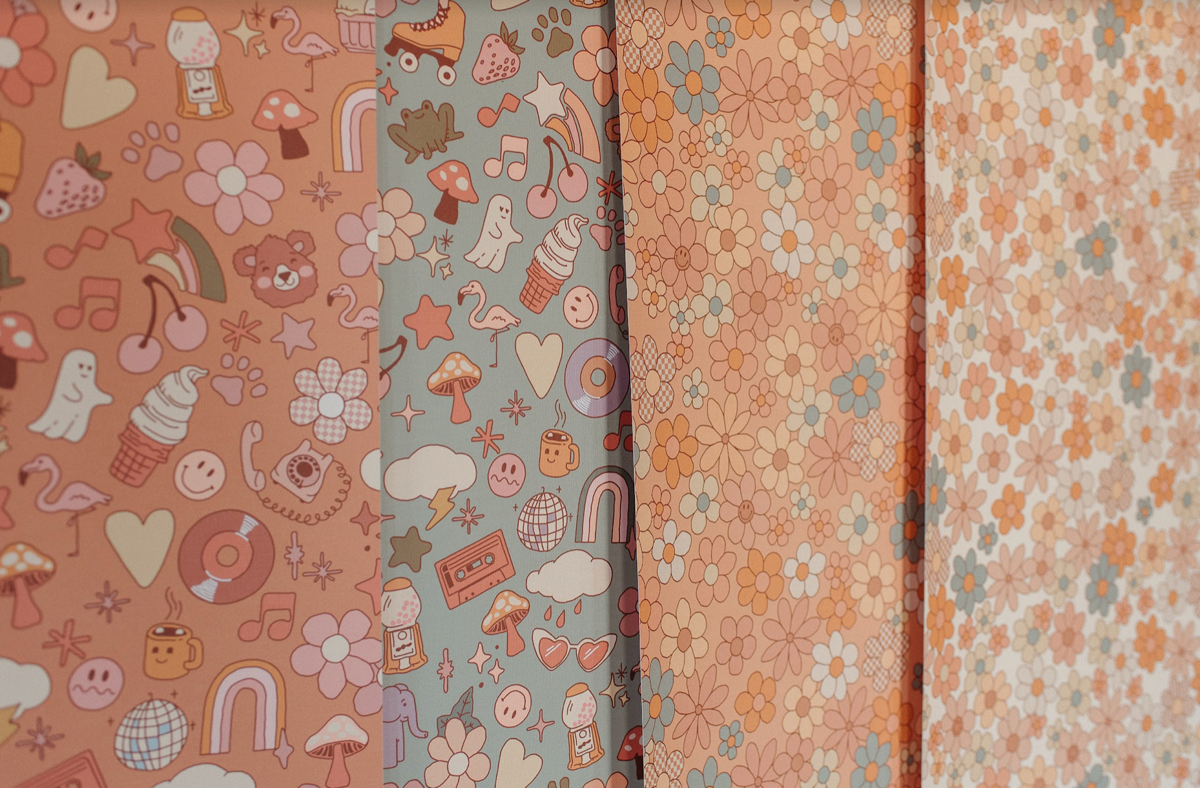 Lollie Wallpaper by Thread Mama - Loomwell Home Goods