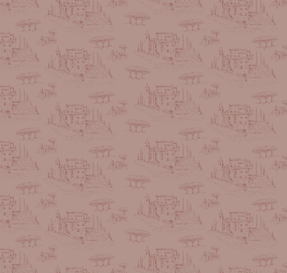 Diana Wallpaper by Danelys Sidron - Sample 1 foot by 1 foot / Rose / Small Scale - Loomwell Home Goods