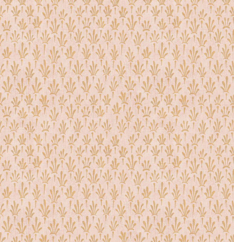Hyacinth Wallpaper by Bloomery Decor - Sample 1 foot by 1 foot / Pink - Loomwell Home Goods