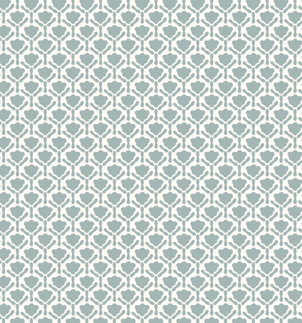 Julia Wallpaper by Heights Design Studio - Sample 1 foot by 1 foot / Blue - Loomwell Home Goods