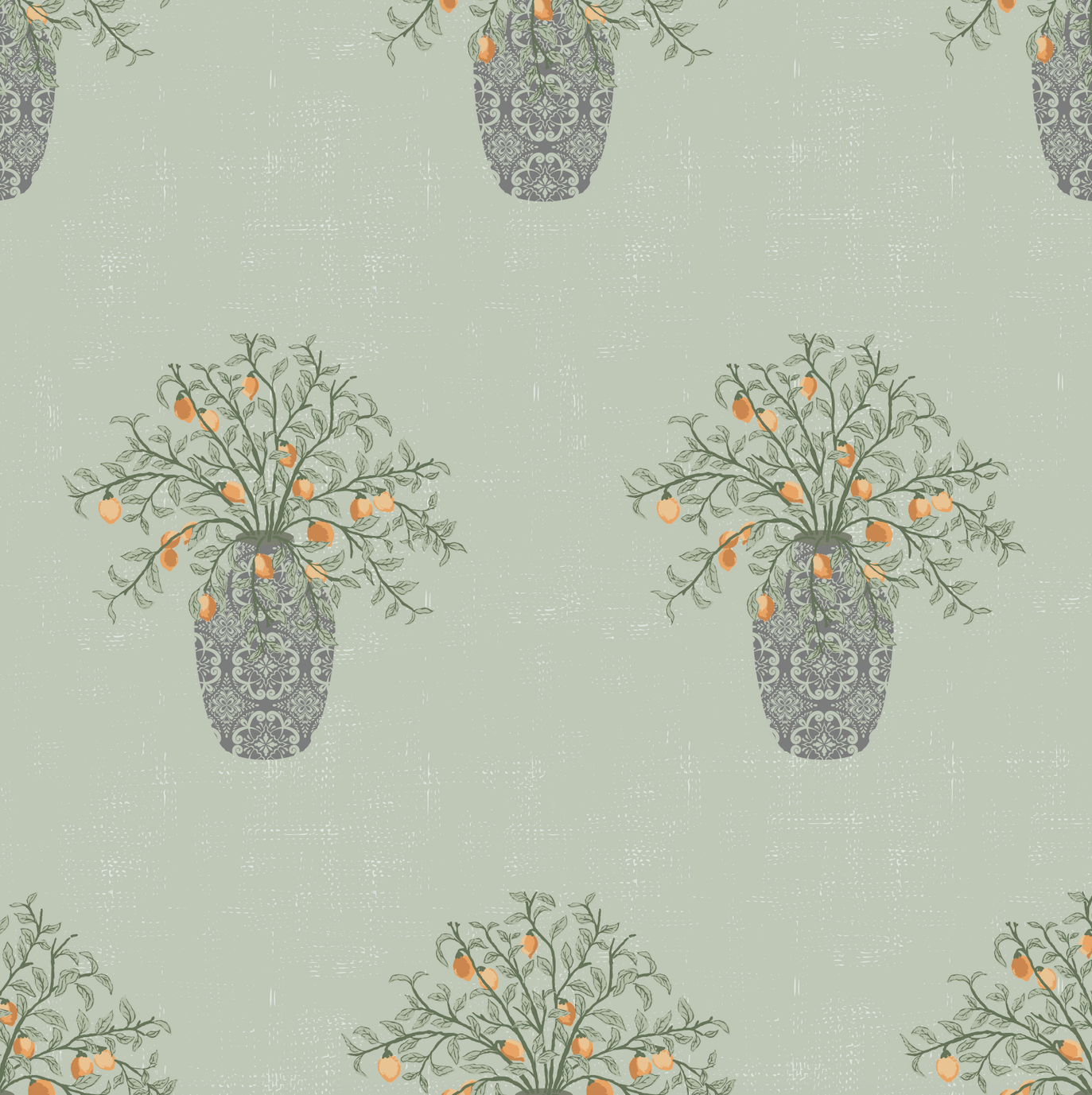 Alessa Wallpaper by The Bright Leaf Design