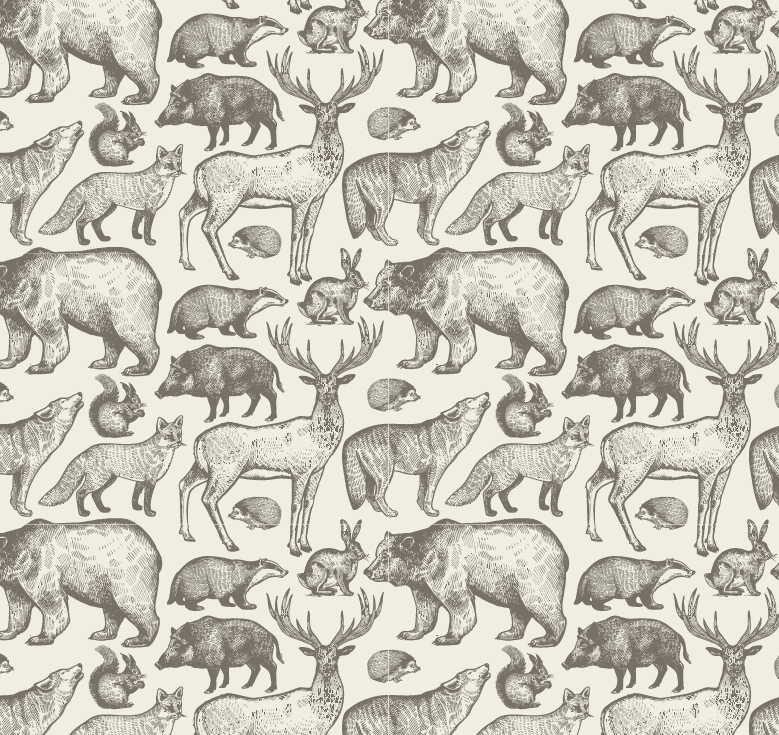 James Wallpaper - Sample 1 foot by 1 foot / Brown - Loomwell Home Goods