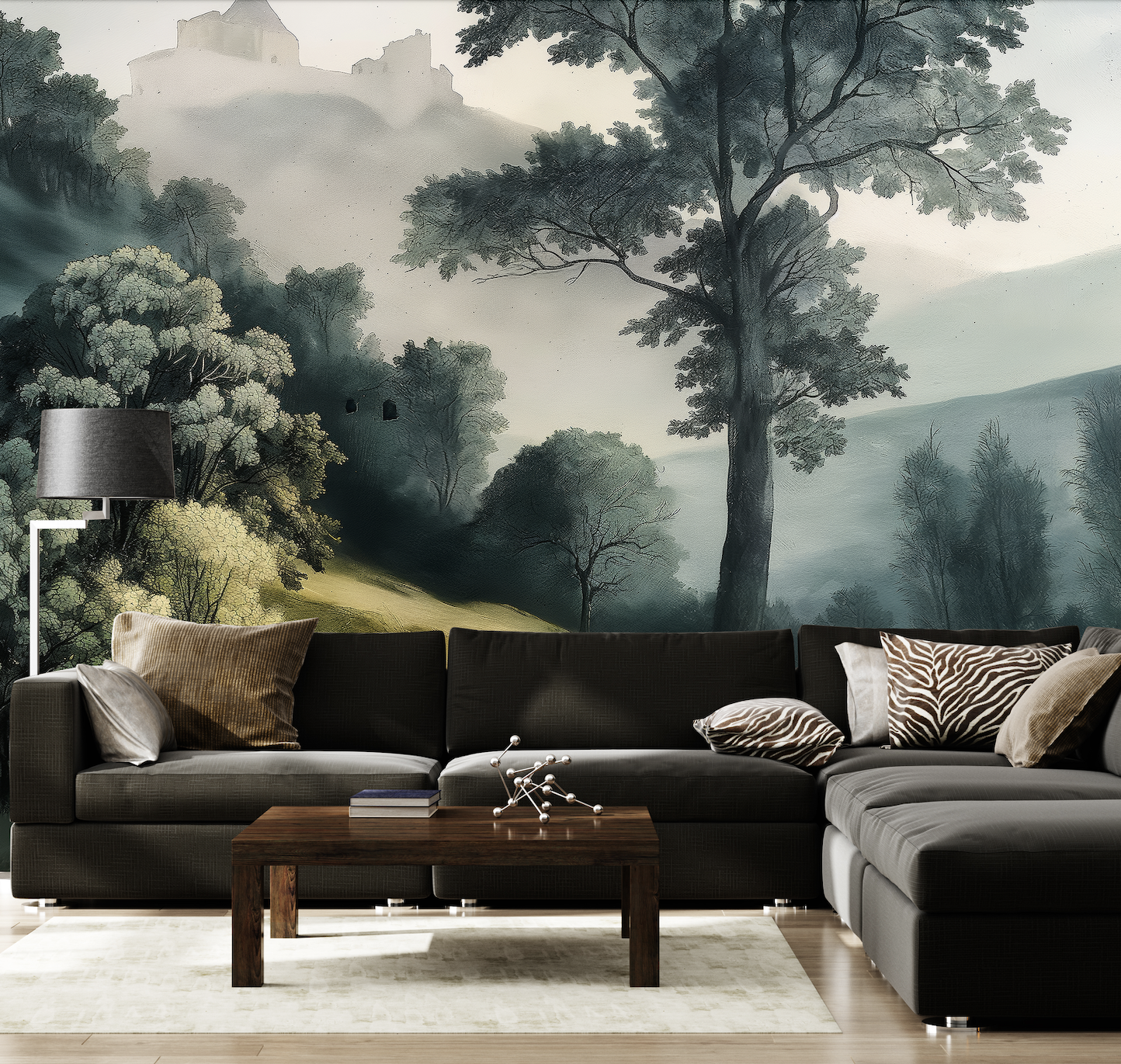 Sterling Landscape Mural Wallpaper