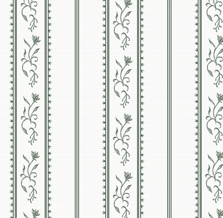 Shayne Floral Stripe Wallpaper by Aubrey Fairchild - Sample 1 foot by 1 foot / Light Green - Loomwell Home Goods