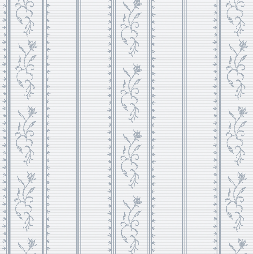 Shayne Floral Stripe Wallpaper by Aubrey Fairchild - Sample 1 foot by 1 foot / Light Blue - Loomwell Home Goods