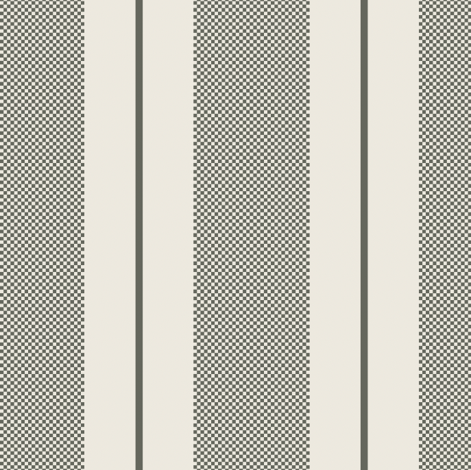 Remington Bold Stripe Wallpaper by Hufton Studio - Sample 1 foot by 1 foot / Dark Green - Loomwell Home Goods