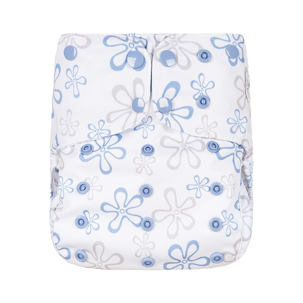 Earth & Pebble One Size Diaper Cover - Serenity Collection