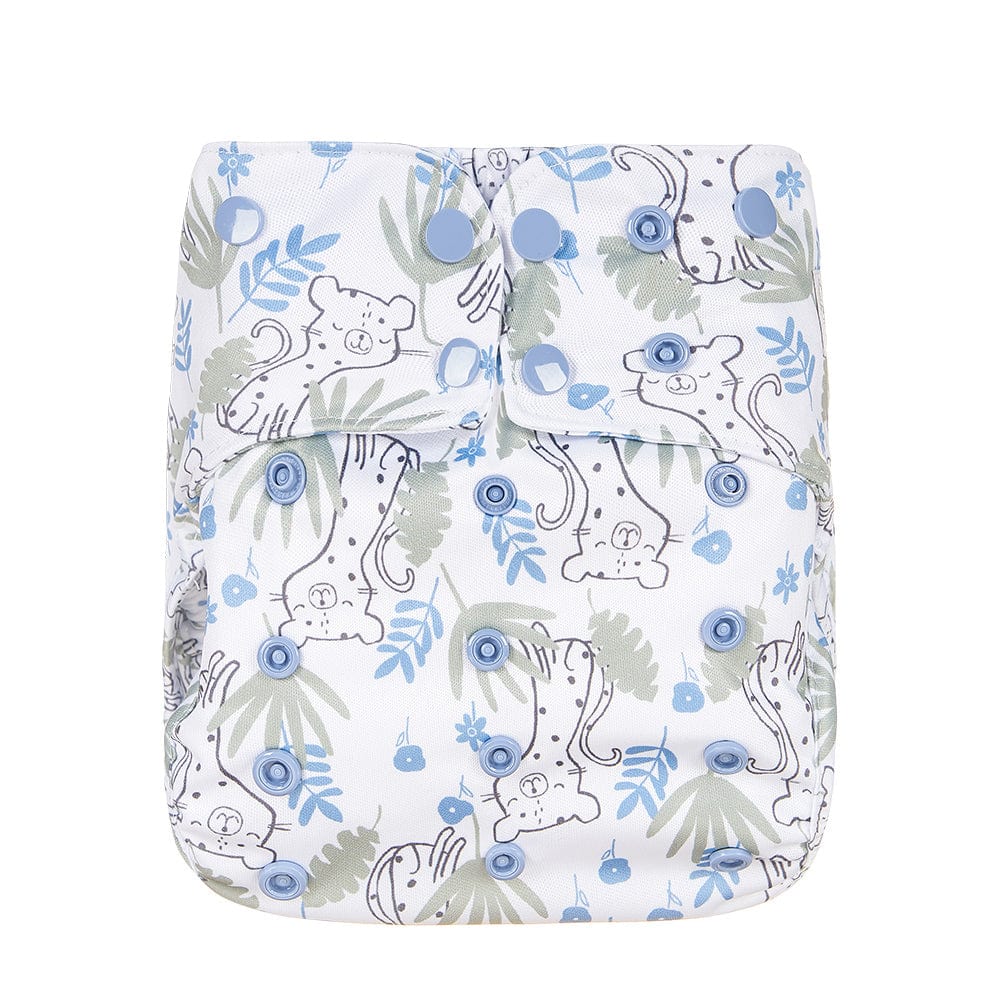 Earth & Pebble Size Up Diaper Cover - Serenity Collection