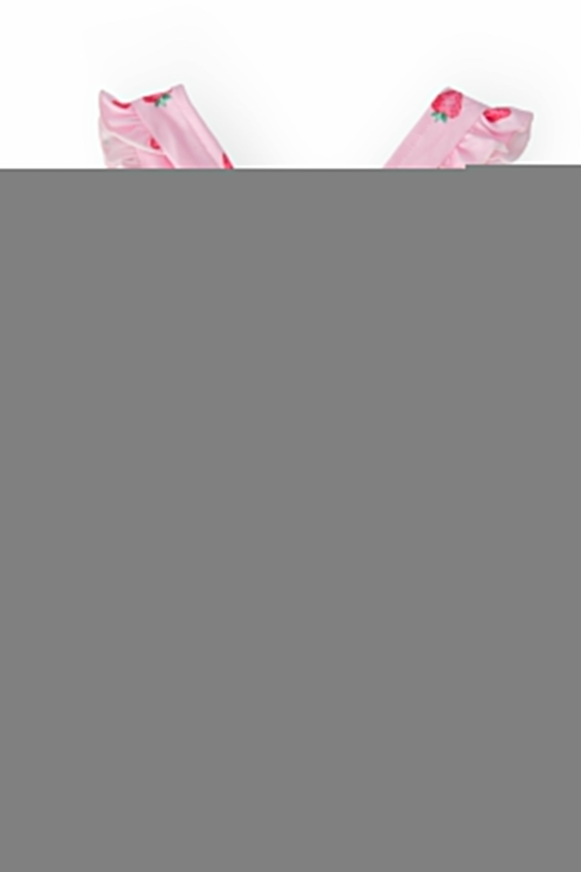 Sweet Strawberries Ruffle Romper Outfit - Mila & Rose ®