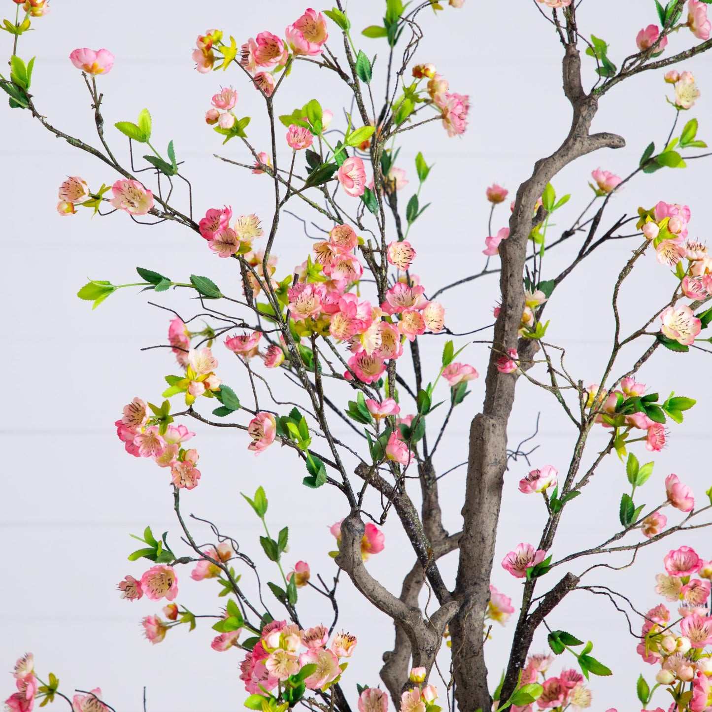 Arbre artificiel en fleurs de cerisier de 7,5 pi