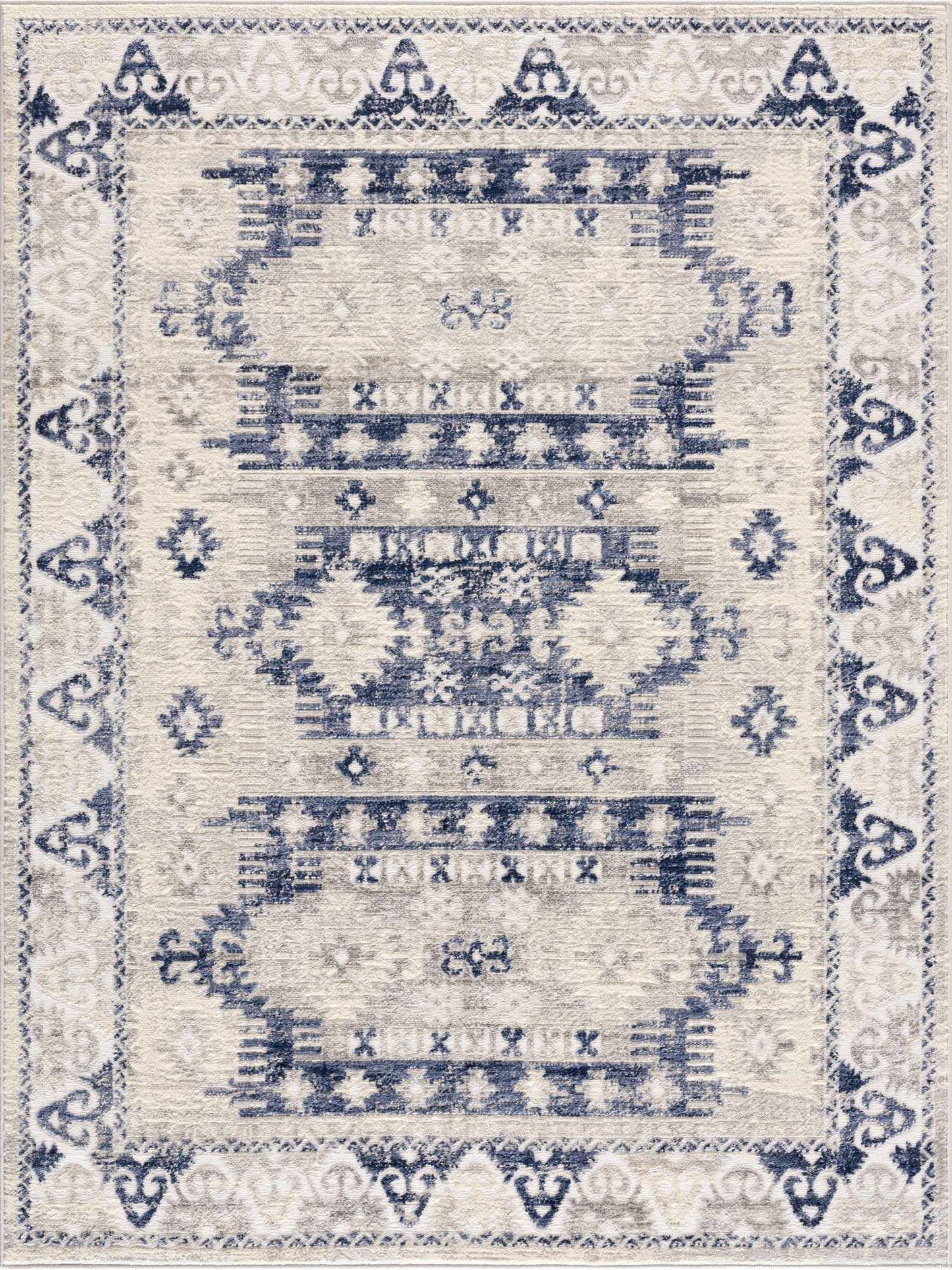 Bindi Navy Area Rug