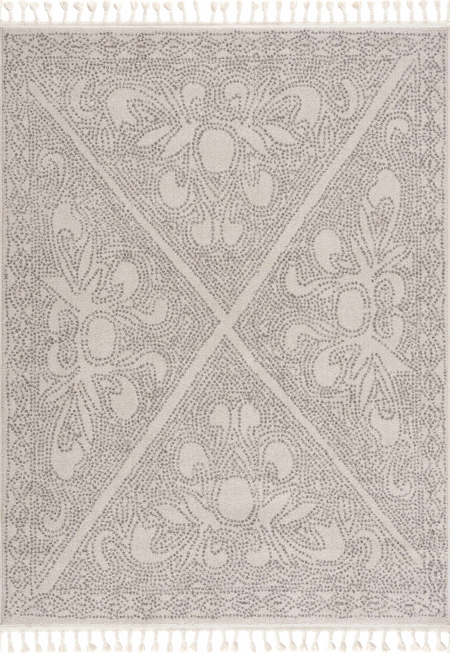Birdwood Cream & Brown Area Rug - Boutique Rugs